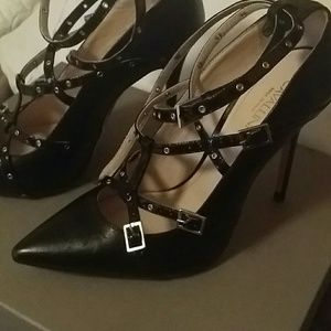 Cavallini Italian leather 4 inch pumps